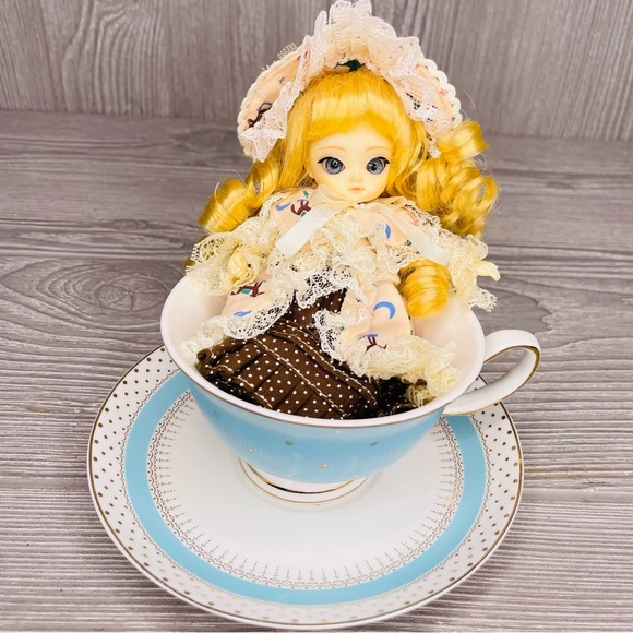 Nwt Nerine AI ball jointed doll small yosd size with accessories bjd - Picture 9 of 9